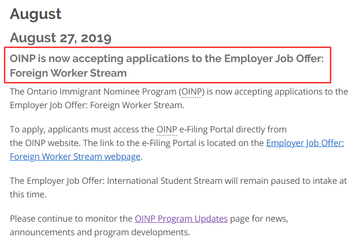 安省雇主擔保重新開放，配額不足需提早下手