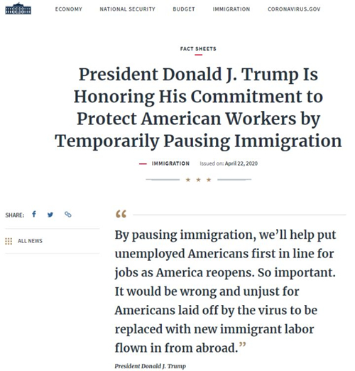 特朗普火速叫停美國移民，會產生哪些影響？